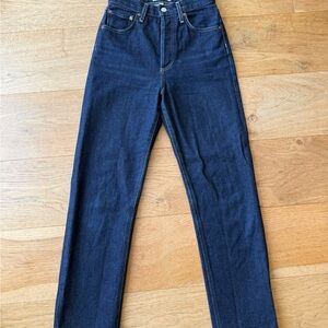 Agolde Pinch Waist Indigo Denim Jeans